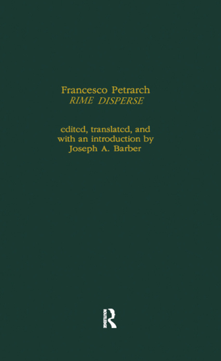 Francesco Petrarch Rime Disperse