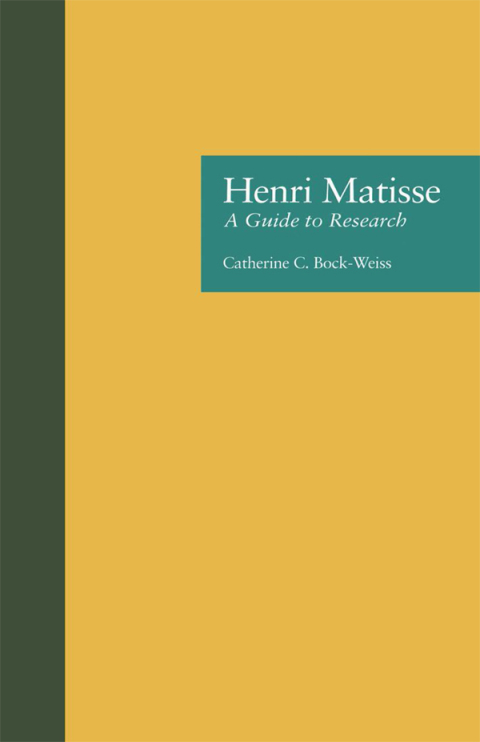 Cover image for book Henri Matisse