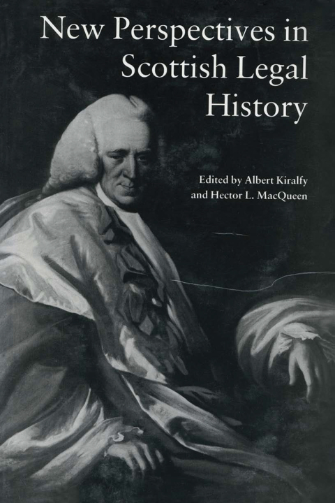 Cover image for book New Perspectives in Scottish Legal History