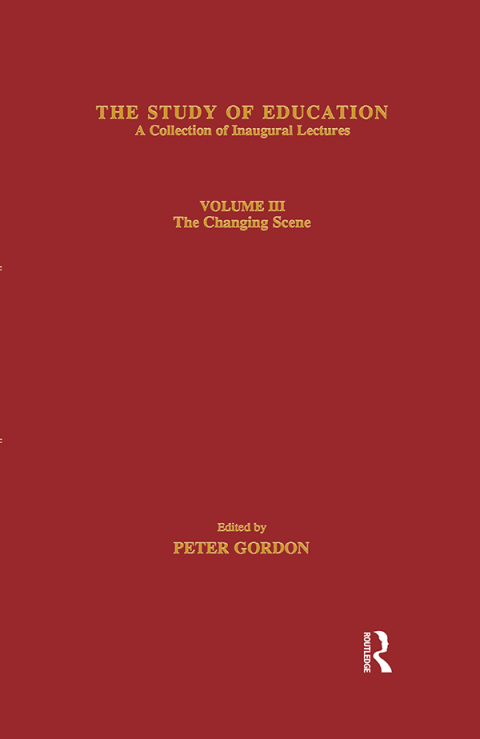 Cover image for book The Study of Education