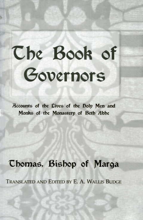Cover image for book The Book Of Governors