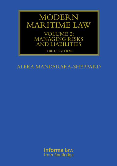 Cover image for book Modern Maritime Law (Volume 2)