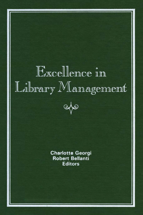 Cover image for book Excellence in Library Management