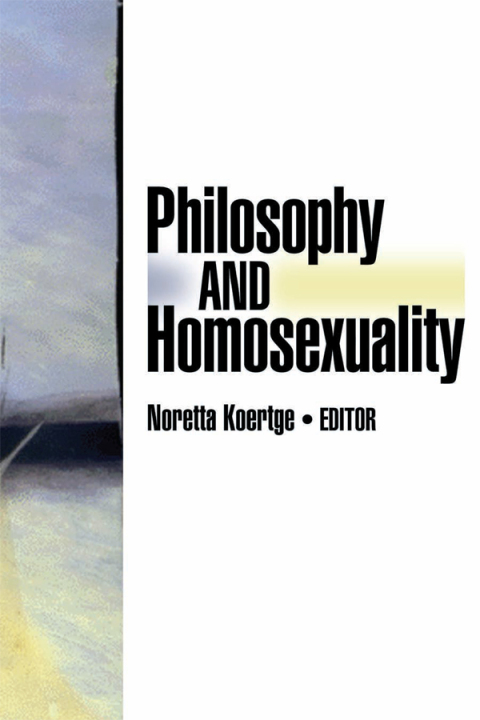 Cover image for book Philosophy And Homosexuality