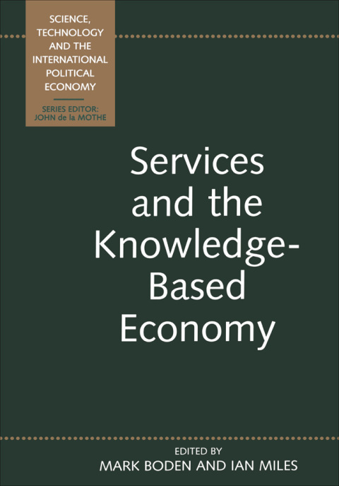 Cover image for book Services and the Knowledge-Based Economy