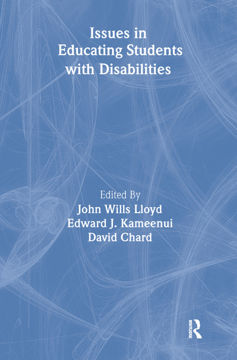 Cover image for book Issues in Educating Students With Disabilities