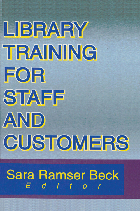 Cover image for book Library Training for Staff and Customers
