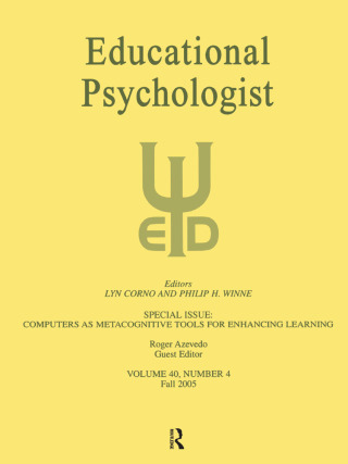 Computers as Metacognitive Tools for Enhancing Learning
