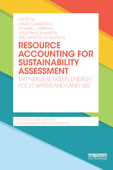 Cover image for book Resource Accounting for Sustainability Assessment