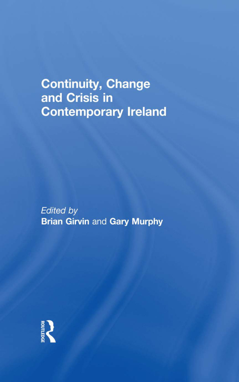 Cover image for book Continuity, Change and Crisis in Contemporary Ireland