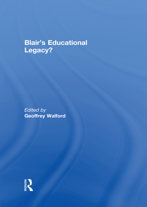 Cover image for book Blair's Educational Legacy?
