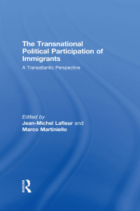 Cover image: The Transnational Political Participation of Immigrants 1st edition 9781138874800