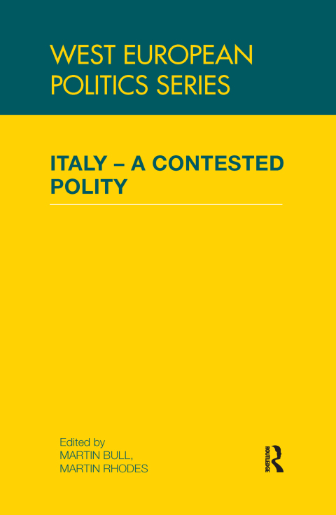 Cover image for book Italy - A Contested Polity