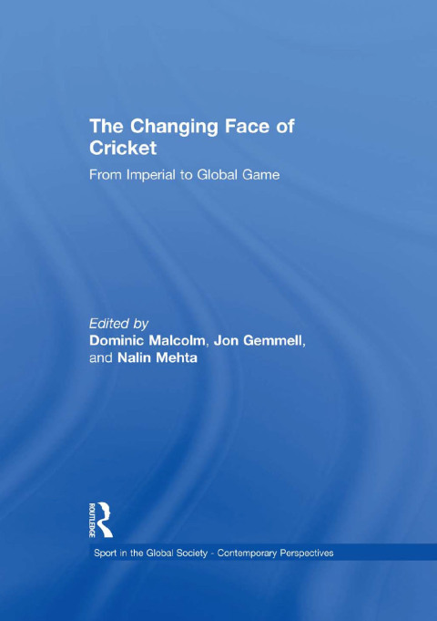 Cover image for book The Changing Face of Cricket