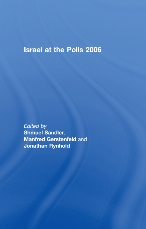 Cover image for book Israel at the Polls 2006