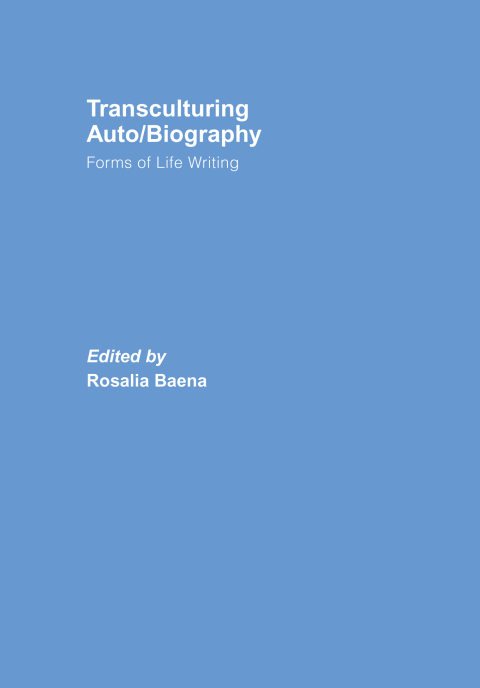 Cover image for book Transculturing Auto/Biography