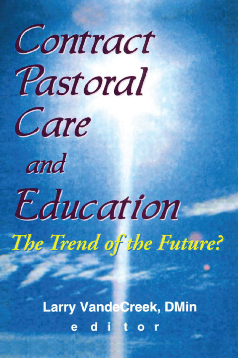 Cover image for book Contract Pastoral Care and Education