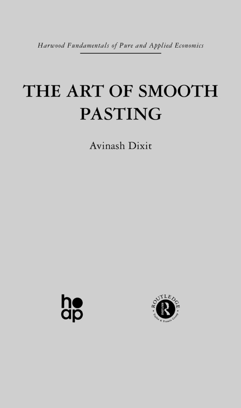 Cover image for book The Art of Smooth Pasting