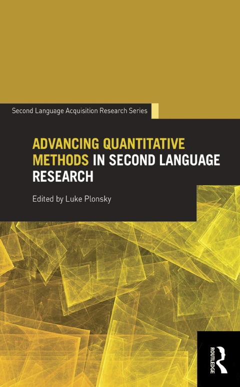 Cover image for book Advancing Quantitative Methods in Second Language Research