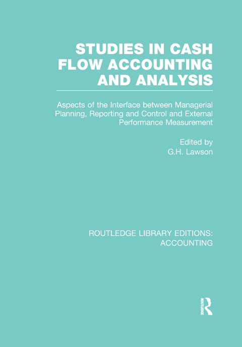 Cover image for book Studies in Cash Flow Accounting and Analysis (RLE Accounting)