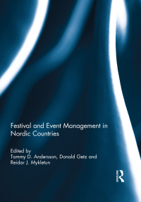 Titelbild: Festival and Event Management in Nordic Countries 1st edition 9780415695695