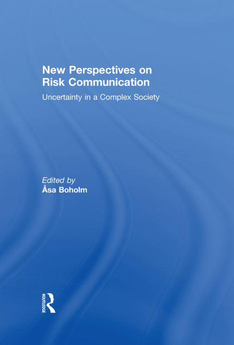 Cover image for book New Perspectives on Risk Communication