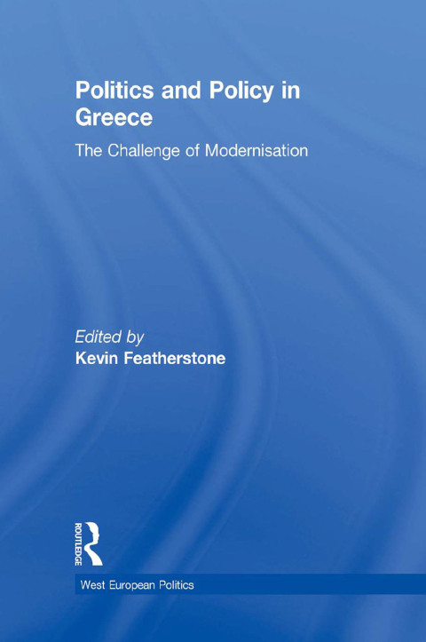 Cover image for book Politics and Policy in Greece
