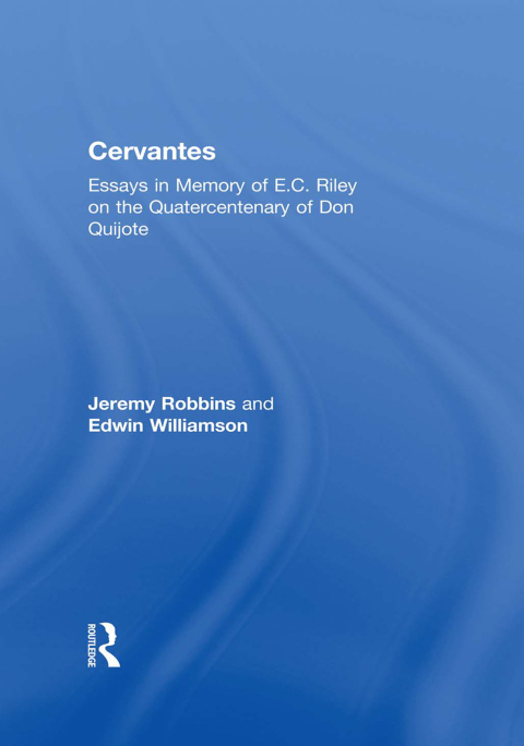 Cover image for book Cervantes