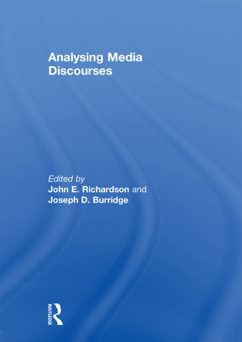 Cover image for book Analysing Media Discourses