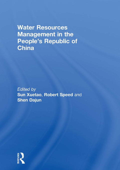 Cover image for book Water Resources Management in the People's Republic of China