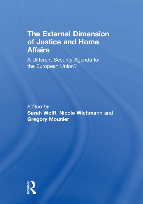 Cover image for book The External Dimension of Justice and Home Affairs