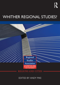 Cover image: 'Whither regional studies?' 1st edition 9780415478755