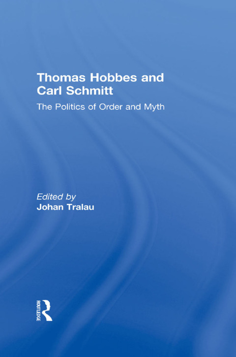 Cover image for book Thomas Hobbes and Carl Schmitt