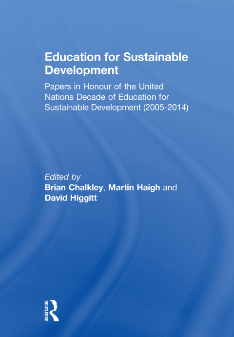 Cover image for book Education for Sustainable Development