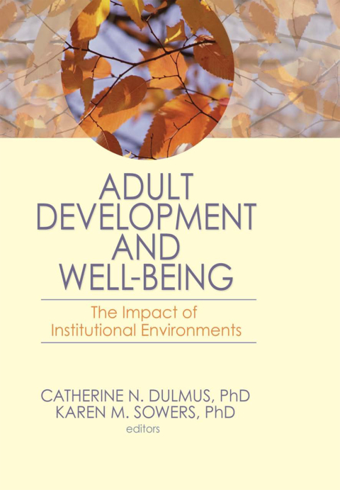 Cover image for book Adult Development and Well-Being