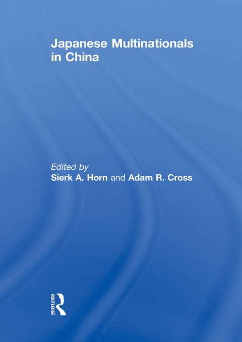 Cover image for book Japanese Multinationals in China