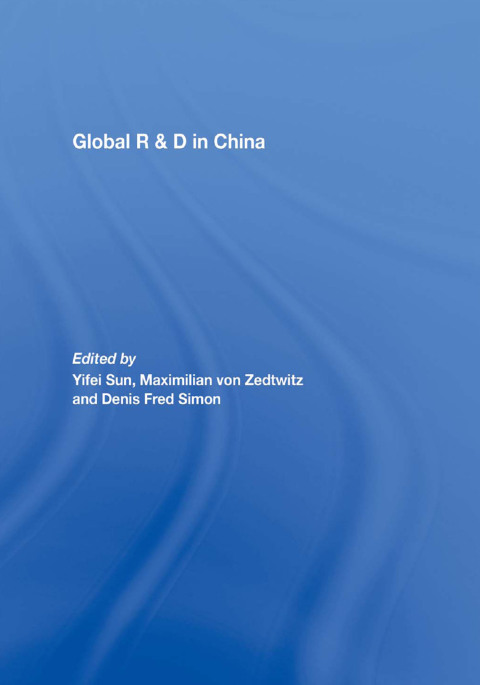 Cover image for book Global R&D in China