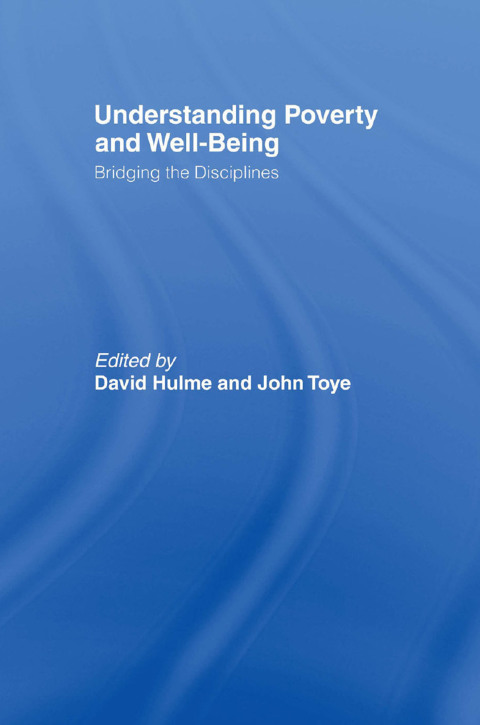 Cover image for book Understanding Poverty and Well-Being