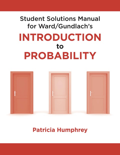 Cover image for book Student Solutions Manual for Introduction to Probability
