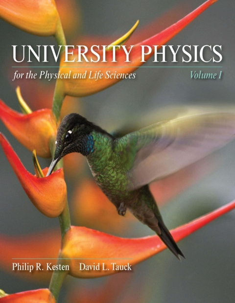 Cover image for book University Physics for the Physical and Life Sciences: Volume I