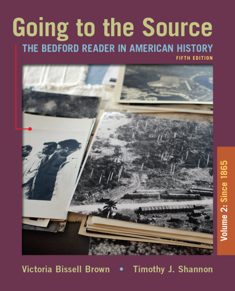 Cover image for book Going to the Source, Volume II: Since 1865