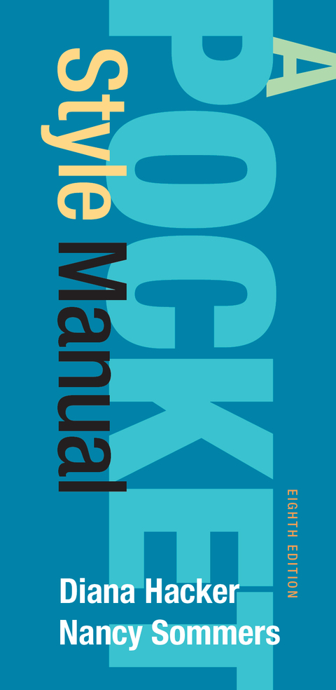 Cover image for book A Pocket Style Manual