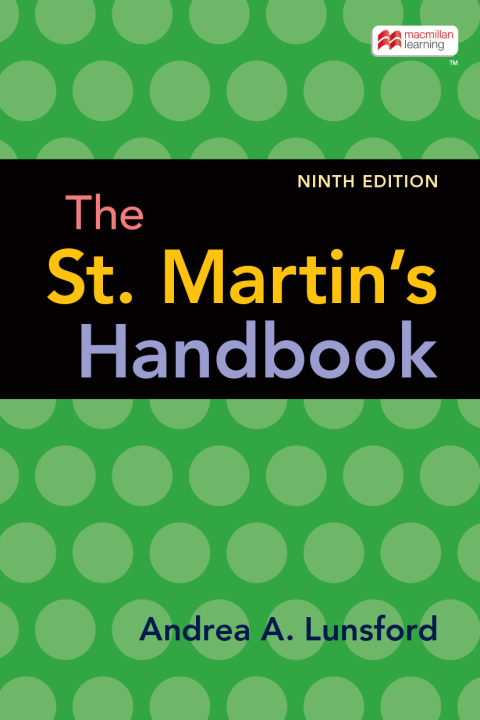 Cover image for book The St. Martin's Handbook