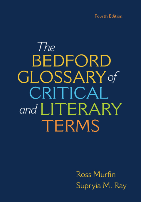Cover image for book Bedford Glossary of Critical & Literary Terms