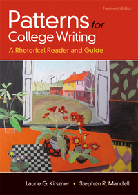 Cover image: Patterns for College Writing 14th edition 9781319056643