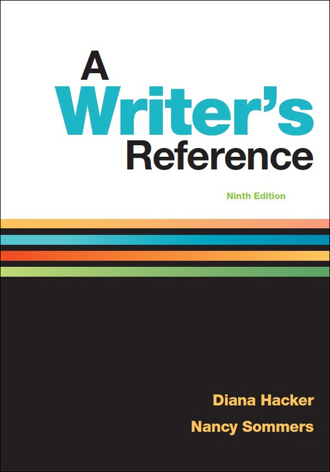 Cover image for book A Writer's Reference