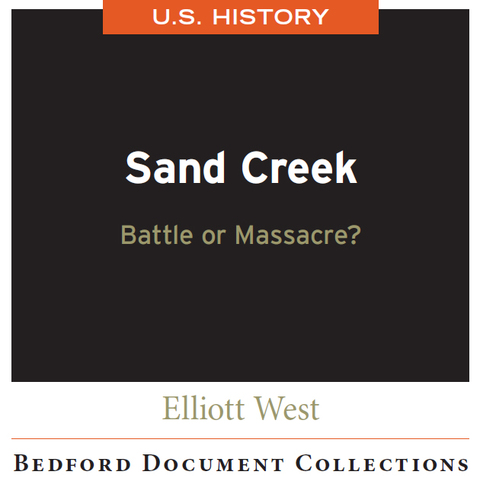 Cover image for book Sand Creek: Battle or Massacre?-U.S.