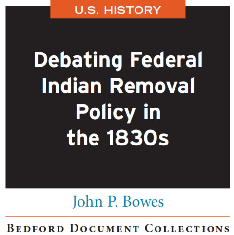Cover image for book Debating Federal Indian Removal Policy in the 1830s-U.S.