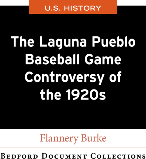 Cover image for book The Laguna Pueblo Baseball Game Controversy of the 1920s-U.S.