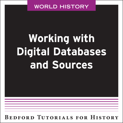 Cover image for book Working with Digital Databases and Sources - World